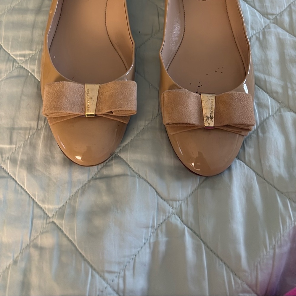 Bruno Magli patent flats